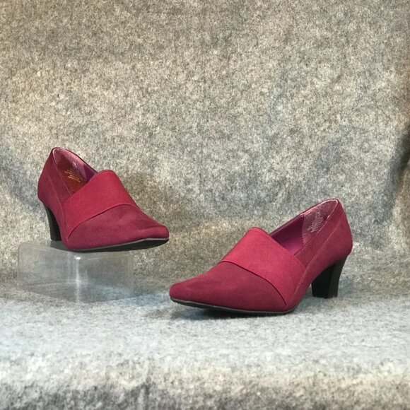 Tradition Sylvia NWT Women's Magenta Heel Shoes - Picture 3 of 11